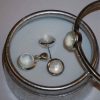 Sri Lankan Moonstone Silver Jewelry Set